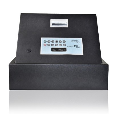 Low profile steel Laptop Security guest room hotel safe box